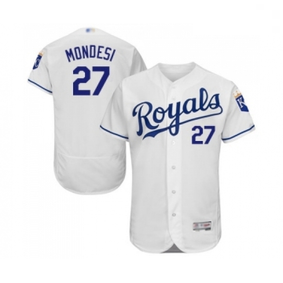 Mens Kansas City Royals 27 Raul Mondesi White Flexbase Authentic Collection Baseball Jersey Mens Kansas City Royals 27 Raul Mondesi White Flexbase Authentic Collection Baseball Jersey
