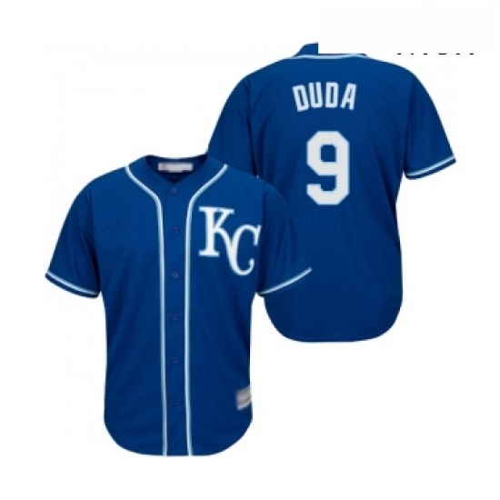 Mens Kansas City Royals 9 Lucas Duda Replica Blue Alternate 2 Cool Base Baseball Jersey Mens Kansas City Royals 9 Lucas Duda Replica Blue Alternate 2 Cool Base Baseball Jersey