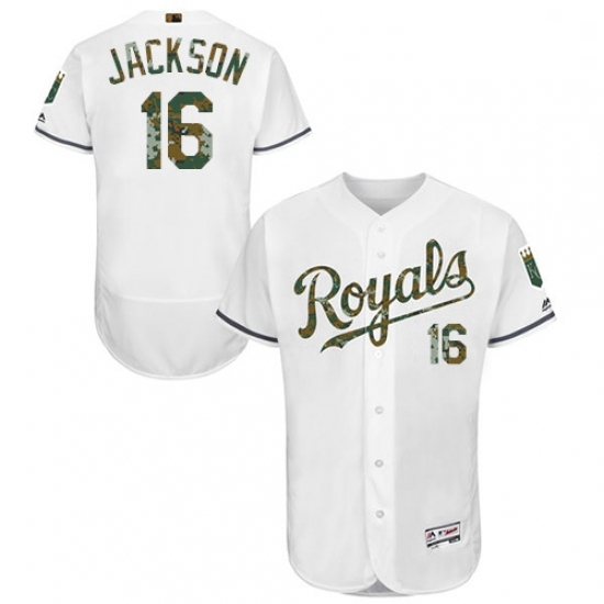 Mens Majestic Kansas City Royals 16 Bo Jackson Authentic White 2016 Memorial Day Fashion Flex Base MLB Jersey Mens Majestic Kansas City Royals 16 Bo Jackson Authentic White 2016 Memorial Day Fashion Flex Base MLB Jersey