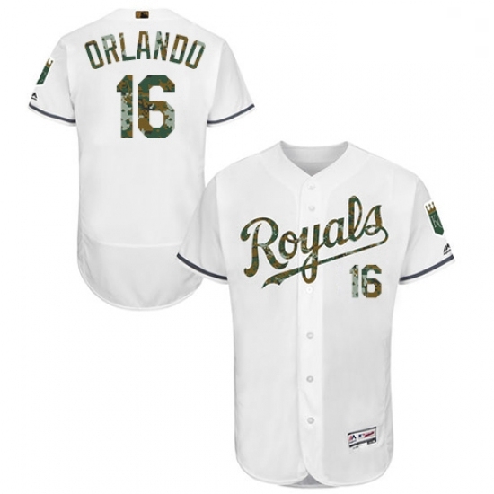 Mens Majestic Kansas City Royals 16 Paulo Orlando Authentic White 2016 Memorial Day Fashion Flex Base Jerseys Mens Majestic Kansas City Royals 16 Paulo Orlando Authentic White 2016 Memorial Day Fashion Flex Base Jerseys