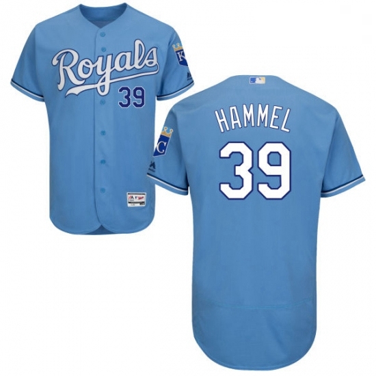 Mens Majestic Kansas City Royals 39 Jason Hammel Light Blue Flexbase Authentic Collection MLB Jersey Mens Majestic Kansas City Royals 39 Jason Hammel Light Blue Flexbase Authentic Collection MLB Jersey