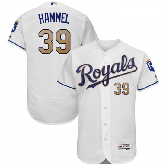 Mens Majestic Kansas City Royals 39 Jason Hammel White Flexbase Authentic Collection MLB Jersey Mens Majestic Kansas City Royals 39 Jason Hammel White Flexbase Authentic Collection MLB Jersey