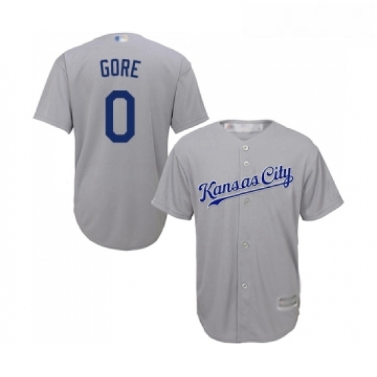 Youth Kansas City Royals 0 Terrance Gore Replica Grey Road Cool Base Baseball Jersey Youth Kansas City Royals 0 Terrance Gore Replica Grey Road Cool Base Baseball Jersey