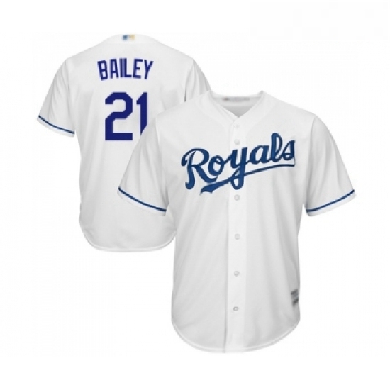 Youth Kansas City Royals 21 Homer Bailey Replica White Home Cool Base Baseball Jersey Youth Kansas City Royals 21 Homer Bailey Replica White Home Cool Base Baseball Jersey