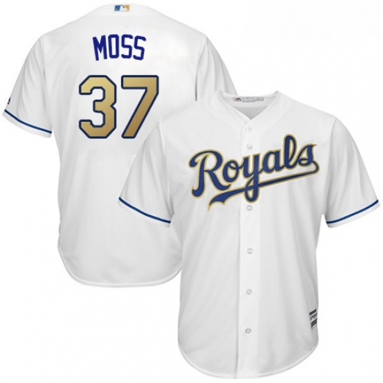 Youth Majestic Kansas City Royals 37 Brandon Moss Authentic White Home Cool Base MLB Jersey Youth Majestic Kansas City Royals 37 Brandon Moss Authentic White Home Cool Base MLB Jersey