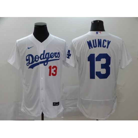 Dodgers 13 Max Muncy White 2020 Nike Flexbase Jersey Dodgers 13 Max Muncy White 2020 Nike Flexbase Jersey