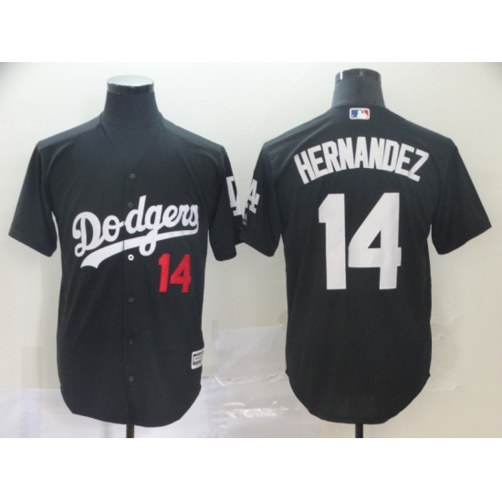 Dodgers 14 Enrique Hernandez Black Turn Back The Clock Cool Base Jersey Dodgers 14 Enrique Hernandez Black Turn Back The Clock Cool Base Jersey