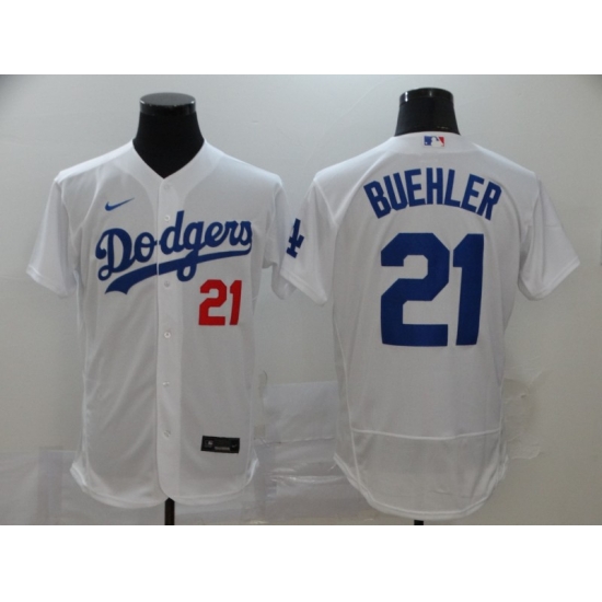 Dodgers 21 Walker Buehler White 2020 Nike Flexbase Jersey Dodgers 21 Walker Buehler White 2020 Nike Flexbase Jersey