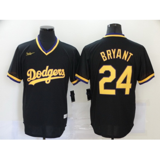 Dodgers 24 Kobe Bryant Black Nike Throwback Cool Base Jersey Dodgers 24 Kobe Bryant Black Nike Throwback Cool Base Jersey