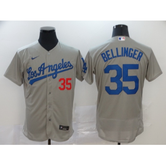 Dodgers 35 Cody Bellinger Gray 2020 Nike Flexbase Jersey Dodgers 35 Cody Bellinger Gray 2020 Nike Flexbase Jersey