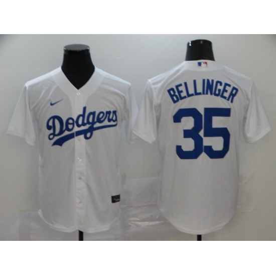 Dodgers 35 Cody Bellinger White 2020 Nike Cool Base Jersey Dodgers 35 Cody Bellinger White 2020 Nike Cool Base Jersey