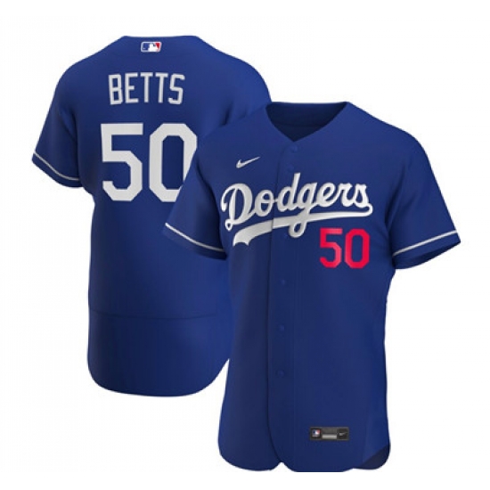 Dodgers #50 Mookie Betts Nike blue Jersey Dodgers #50 Mookie Betts Nike blue Jersey