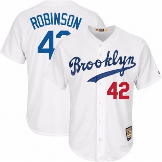 MLB Brooklyn Robinson white jersey MLB Brooklyn Robinson white jersey