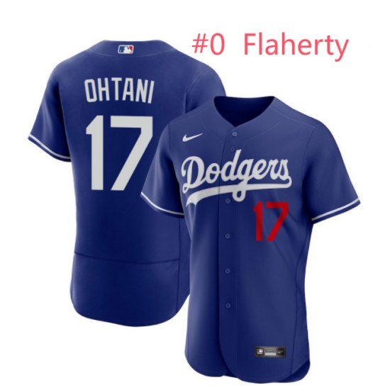 Men Los Angeles Dodgers #0 Jack Flaherty Blue Flex Base Stitched Jersey Men Los Angeles Dodgers #0 Jack Flaherty Blue Flex Base Stitched Jersey
