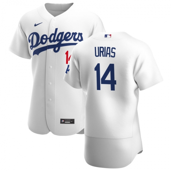 Men Los Angeles Dodgers 14 Enrique Hernandez Men Nike White Home 2020 Flex Base Player MLB Jersey Men Los Angeles Dodgers 14 Enrique Hernandez Men Nike White Home 2020 Flex Base Player MLB Jersey