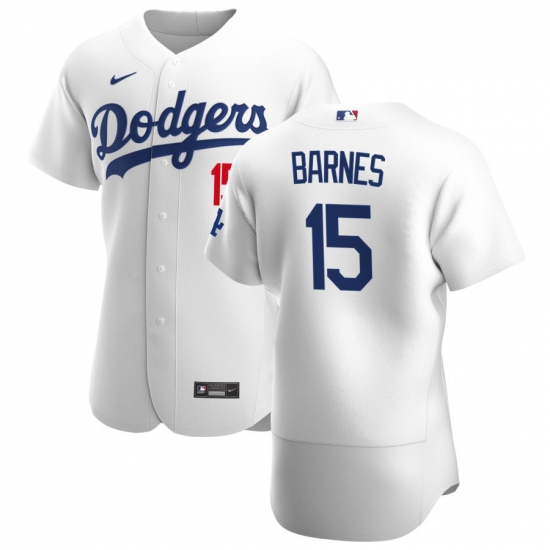 Men Los Angeles Dodgers 15 Austin Barnes Men Nike White Home 2020 Flex Base Player MLB Jersey Men Los Angeles Dodgers 15 Austin Barnes Men Nike White Home 2020 Flex Base Player MLB Jersey