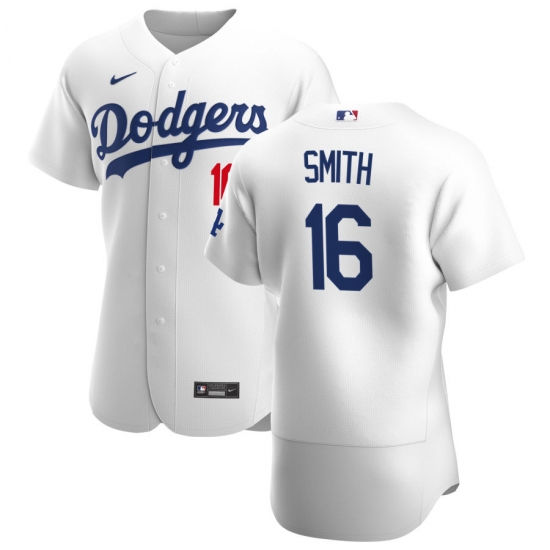 Men Los Angeles Dodgers 16 Will Smith Men Nike White Home 2020 Flex Base Player MLB Jersey Men Los Angeles Dodgers 16 Will Smith Men Nike White Home 2020 Flex Base Player MLB Jersey