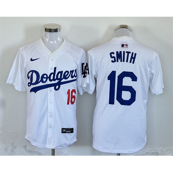 Men Los Angeles Dodgers 16 Will Smith White 2024 Limited Stitched Baseball Jersey Men Los Angeles Dodgers 16 Will Smith White 2024 Limited Stitched Baseball Jersey