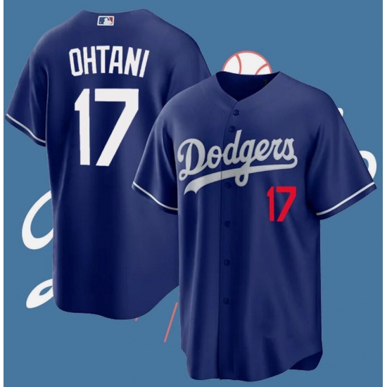 Men Los Angeles Dodgers 17 Shohei Ohtani Blue Flex Base Stitched Baseball Jersey Men Los Angeles Dodgers 17 Shohei Ohtani Blue Flex Base Stitched Baseball Jersey