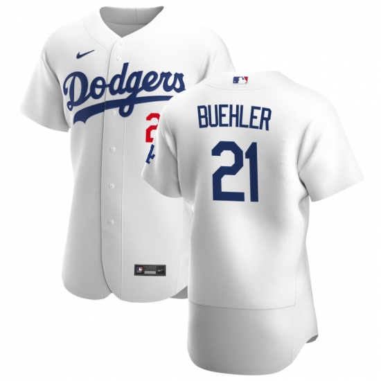Men Los Angeles Dodgers 21 Walker Buehler Men Nike White Home 2020 Flex Base Player MLB Jersey Men Los Angeles Dodgers 21 Walker Buehler Men Nike White Home 2020 Flex Base Player MLB Jersey