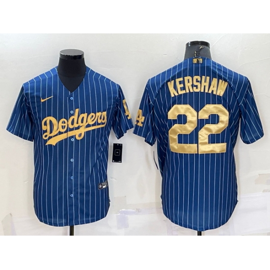 Men Los Angeles Dodgers 22 Clayton Kershaw Navy Gold Cool Base Stitched Baseball Jersey Men Los Angeles Dodgers 22 Clayton Kershaw Navy Gold Cool Base Stitched Baseball Jersey