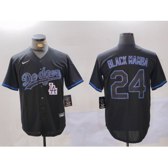 Men Los Angeles Dodgers 24 27Black Mamba 27 Black Cool Base Stitched Baseball Jersey 1 Men Los Angeles Dodgers 24 27Black Mamba 27 Black Cool Base Stitched Baseball Jersey 1