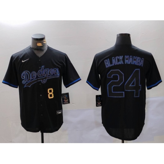 Men Los Angeles Dodgers 24 27Black Mamba 27 Black Cool Base Stitched Baseball Jersey 3 Men Los Angeles Dodgers 24 27Black Mamba 27 Black Cool Base Stitched Baseball Jersey 3