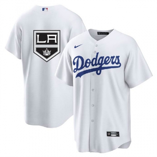 Men Los Angeles Dodgers 26 Kings White Cool Base Stitched Jersey Men Los Angeles Dodgers 26 Kings White Cool Base Stitched Jersey