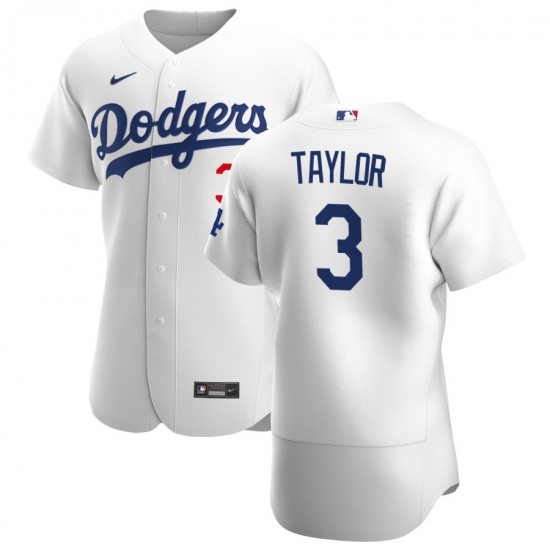 Men Los Angeles Dodgers 3 Chris Taylor Men Nike White Home 2020 Flex Base Player MLB Jersey Men Los Angeles Dodgers 3 Chris Taylor Men Nike White Home 2020 Flex Base Player MLB Jersey
