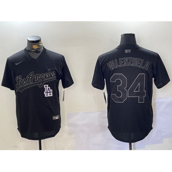 Men Los Angeles Dodgers 34 Black Cool Base Stitched Baseball Jersey 2 Men Los Angeles Dodgers 34 Black Cool Base Stitched Baseball Jersey 2
