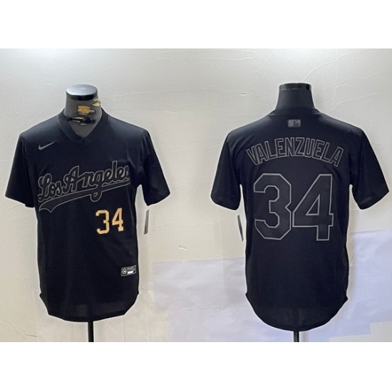 Men Los Angeles Dodgers 34 Black Cool Base Stitched Baseball Jersey 3 Men Los Angeles Dodgers 34 Black Cool Base Stitched Baseball Jersey 3