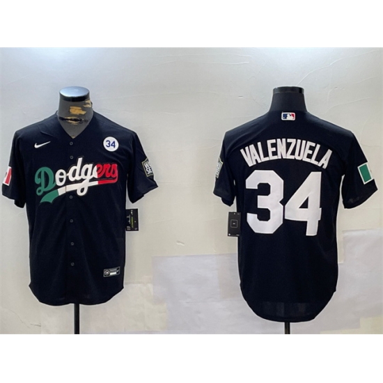 Men Los Angeles Dodgers 34 Toro Valenzuela Black Mexico 2024 World Series With No 34 Patch Cool Base Stitched Baseball Jersey Men Los Angeles Dodgers 34 Toro Valenzuela Black Mexico 2024 World Series With No 34 Patch Cool Base Stitched Baseball Jersey