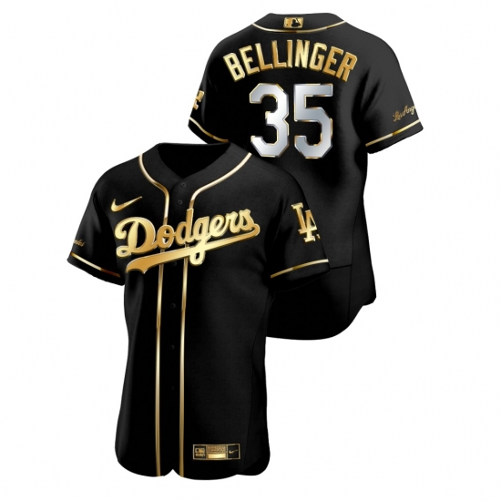 Men Los Angeles Dodgers 35 Cody Bellinger Black Gold 2020 Nike Flexbase Jersey Men Los Angeles Dodgers 35 Cody Bellinger Black Gold 2020 Nike Flexbase Jersey