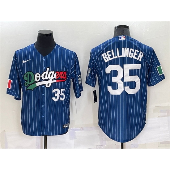 Men Los Angeles Dodgers 35 Cody Bellinger Navy Mexico World Series Cool Base Stitched Baseball Jersey Men Los Angeles Dodgers 35 Cody Bellinger Navy Mexico World Series Cool Base Stitched Baseball Jersey