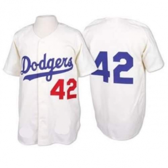 Men Los Angeles Dodgers 42 Jackie Robinson White 1955 Cooperstown Collection Jersey Men Los Angeles Dodgers 42 Jackie Robinson White 1955 Cooperstown Collection Jersey