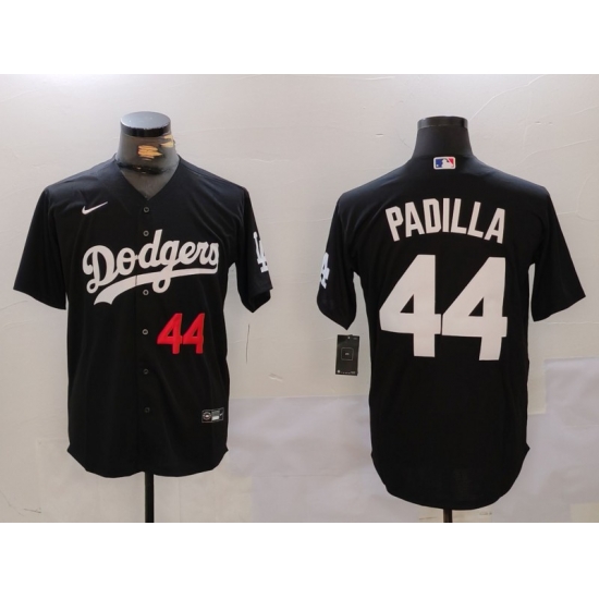 Men Los Angeles Dodgers 44 Vicente Padilla Black Cool Base Stitched Baseball Jersey 1 Men Los Angeles Dodgers 44 Vicente Padilla Black Cool Base Stitched Baseball Jersey 1
