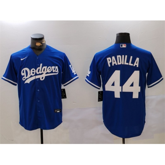 Men Los Angeles Dodgers 44 Vicente Padilla Blue Cool Base Stitched Baseball Jersey Men Los Angeles Dodgers 44 Vicente Padilla Blue Cool Base Stitched Baseball Jersey
