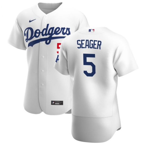 Men Los Angeles Dodgers 5 Corey Seager Men Nike White Home 2020 Flex Base Player MLB Jersey Men Los Angeles Dodgers 5 Corey Seager Men Nike White Home 2020 Flex Base Player MLB Jersey