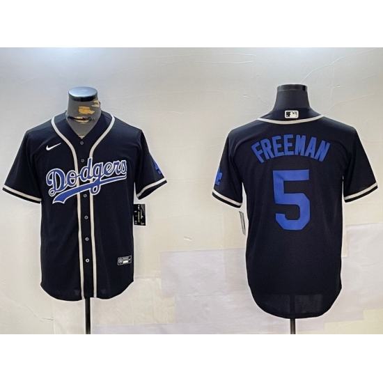 Men Los Angeles Dodgers 5 Freddie Freeman Black 2024 World Series Cool Base Stitched Baseball Jersey 3 Men Los Angeles Dodgers 5 Freddie Freeman Black 2024 World Series Cool Base Stitched Baseball Jersey 3