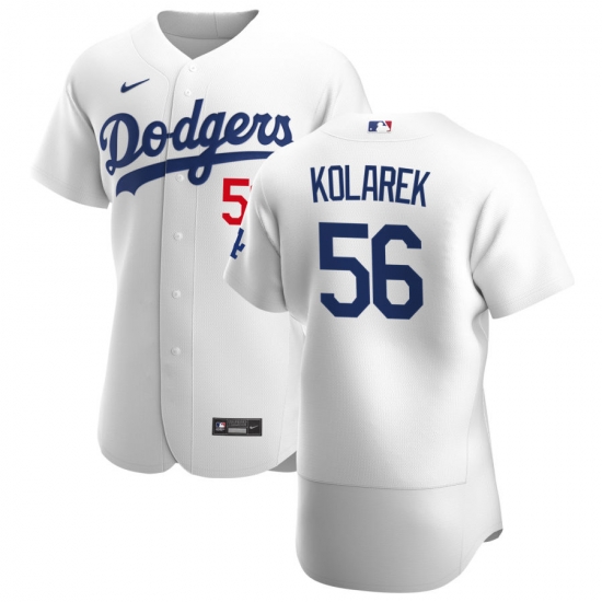 Men Los Angeles Dodgers 56 Adam Kolarek Men Nike White Home 2020 Flex Base Player MLB Jersey Men Los Angeles Dodgers 56 Adam Kolarek Men Nike White Home 2020 Flex Base Player MLB Jersey