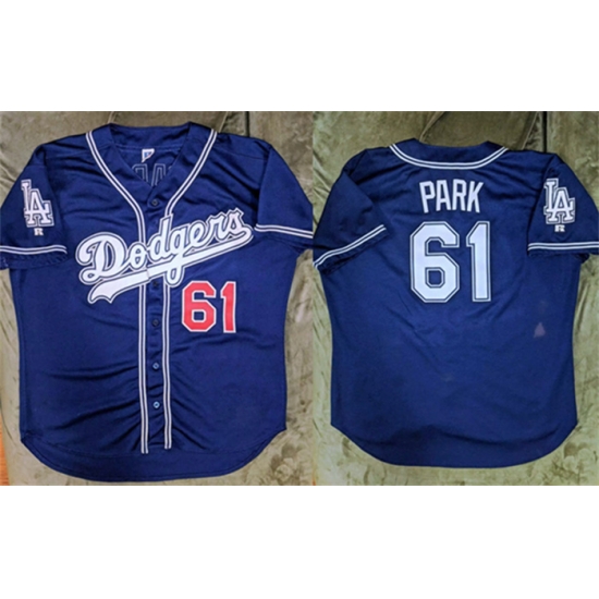 Men Los Angeles Dodgers 61 Chan Ho Park Navy Cool Base Stitched Baseball Jersey Men Los Angeles Dodgers 61 Chan Ho Park Navy Cool Base Stitched Baseball Jersey