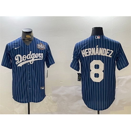 Men Los Angeles Dodgers 8 Enrique Hernandez Royal 2024 World Series Cool Base Stitched Baseball Jersey Men Los Angeles Dodgers 8 Enrique Hernandez Royal 2024 World Series Cool Base Stitched Baseball Jersey