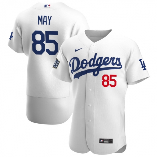 Men Los Angeles Dodgers 85 Dustin May Men Nike White Home 2020 World Series Bound Flex Base Player MLB Jersey Men Los Angeles Dodgers 85 Dustin May Men Nike White Home 2020 World Series Bound Flex Base Player MLB Jersey