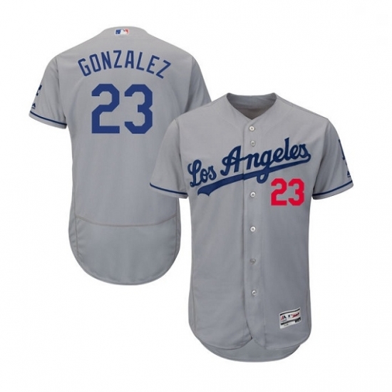Men Los Angeles Dodgers Adrian Gonzalez Grey Authentic Home Flex Base MLB Jersey Men Los Angeles Dodgers Adrian Gonzalez Grey Authentic Home Flex Base MLB Jersey