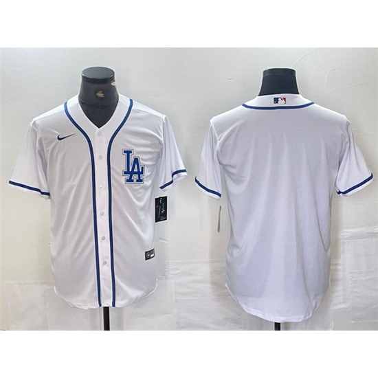 Men Los Angeles Dodgers Blank White Cool Base Stitched Baseball Jersey Men Los Angeles Dodgers Blank White Cool Base Stitched Baseball Jersey
