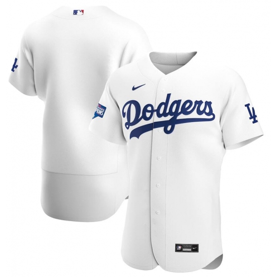 Men Los Angeles Dodgers Blank White Nike 2020 World Series Champions Flexbase Jersey Men Los Angeles Dodgers Blank White Nike 2020 World Series Champions Flexbase Jersey