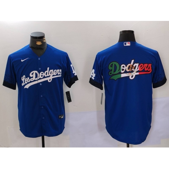 Men Los Angeles Dodgers Blue Team Big Logo City Connect Cool Base Stitched Baseball Jersey6 Men Los Angeles Dodgers Blue Team Big Logo City Connect Cool Base Stitched Baseball Jersey6