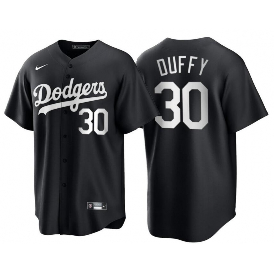 Men Los Angeles Dodgers Danny Duffy 30 Black Flex Base Stitched MLB Jersey Men Los Angeles Dodgers Danny Duffy 30 Black Flex Base Stitched MLB Jersey