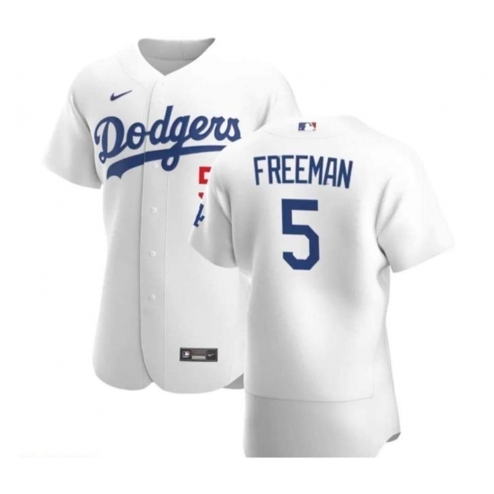 Men Los Angeles Dodgers Freddie Freeman White Flex Base Home Jersey Men Los Angeles Dodgers Freddie Freeman White Flex Base Home Jersey