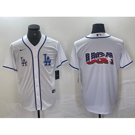 Men Los Angeles Dodgers Gig logo White Cool Base Stitched Baseball Jersey Men Los Angeles Dodgers Gig logo White Cool Base Stitched Baseball Jersey
